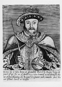 King Henry VIII. Engraving, c. 1700.
