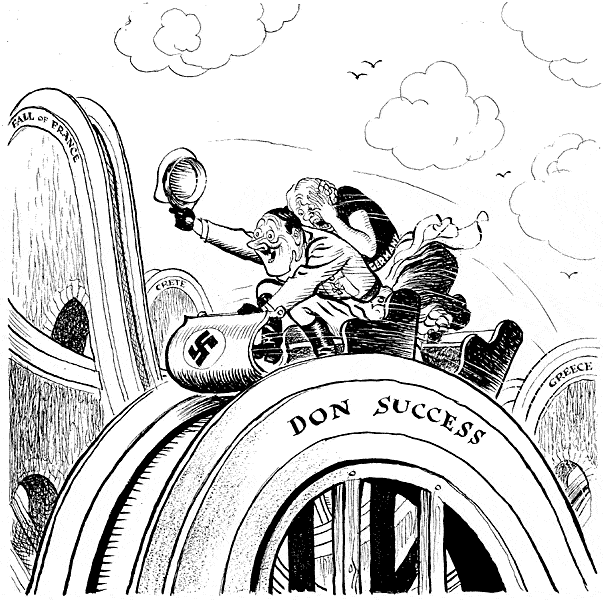 Caricaturas de Illingworth en la 2a Guerra Mundial Caricaturas de Illingworth en la 2a Guerra Mundial