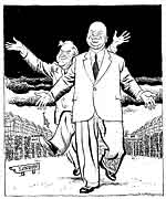 Khrushchev visits Britain