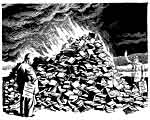 Anger in the Soviet union after Pasternak publishes his novel Dr Zhivago