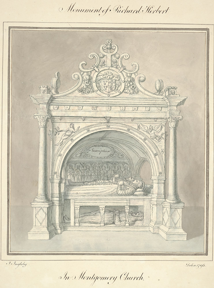 Monument of Richard Herbert in Montgomery Church