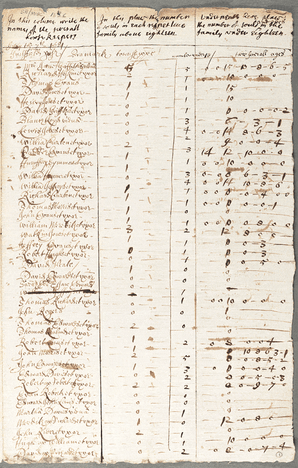 notitiae llanelwy - llawysgrif