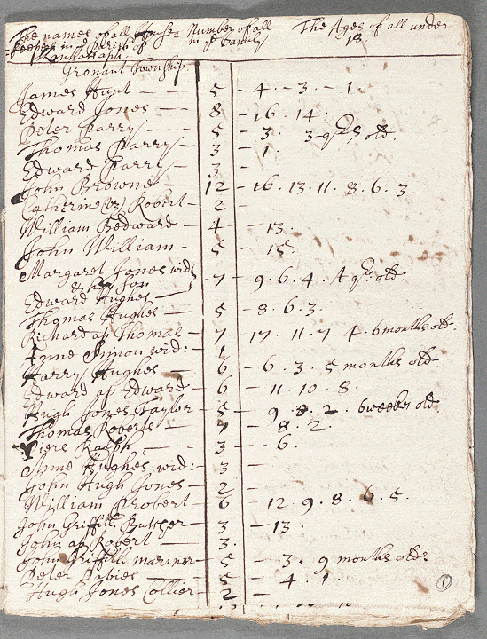 notitiae llanelwy - llawysgrif