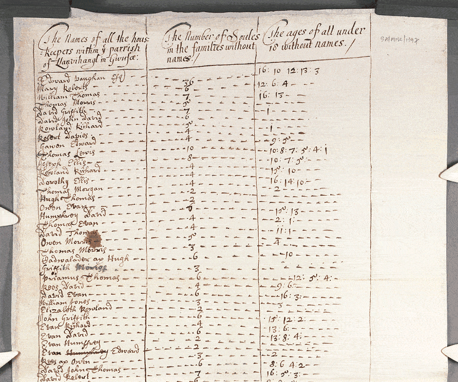 notitiae llanelwy - llawysgrif