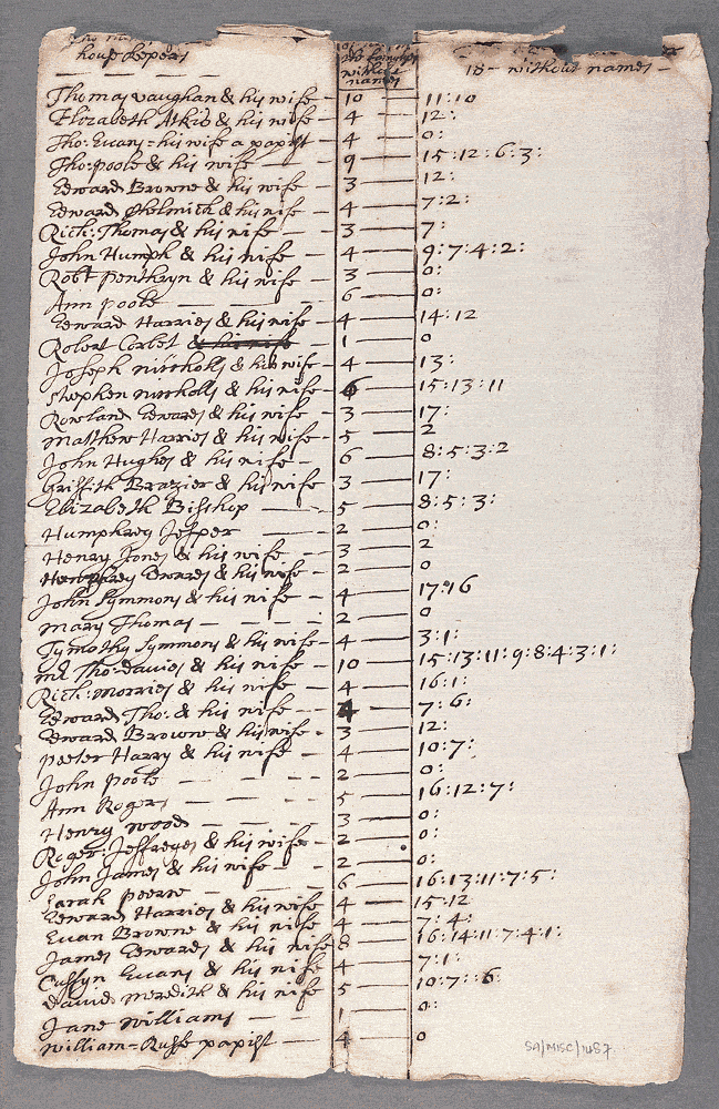 notitiae llanelwy - llawysgrif