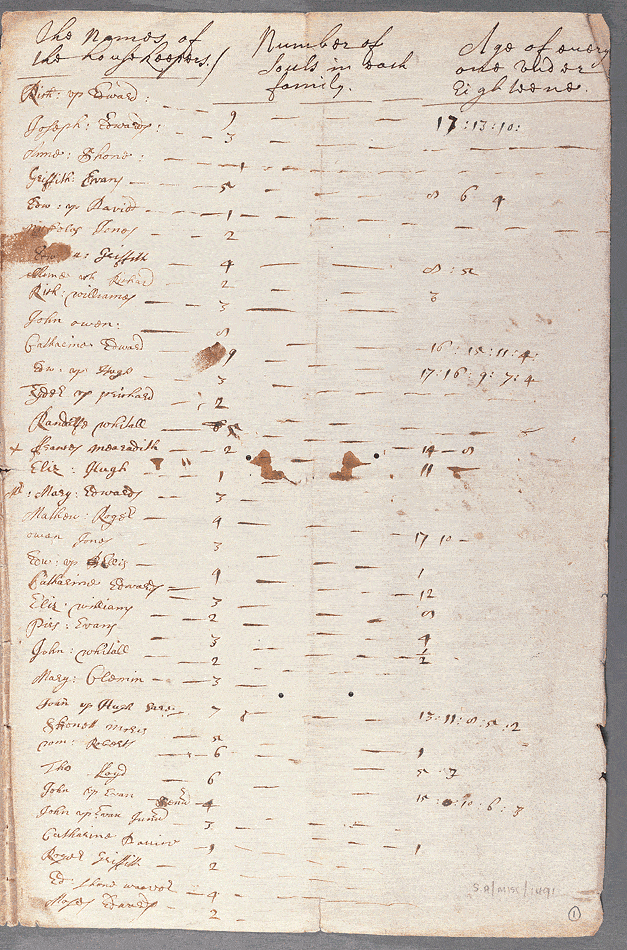 notitiae llanelwy - llawysgrif