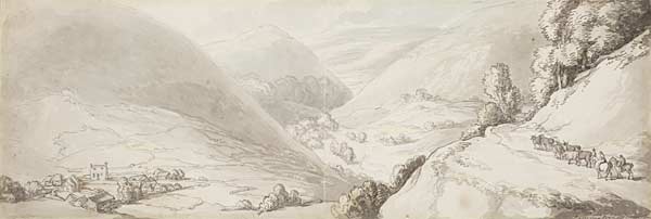 Bryn Llangollen ar y ffordd i Ruthun / [L]angothlen Hill in the road to Ruthin