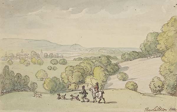 Colswick: cartref John Musters Ysw. ger Nottingham / Colswick: the seat of John Masters Esq. near Nottingham