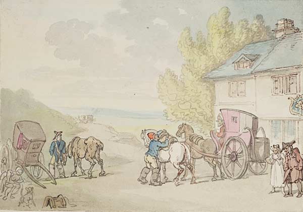 Swyddfa bost Ffrengig / French Post house