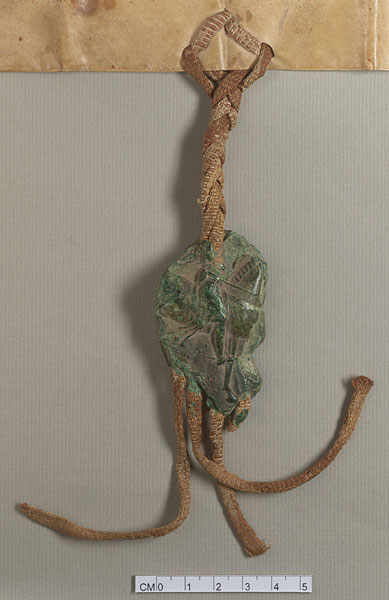 NLW Wynnstay Estate Records, Ystrad Marchell charter no.25 (back of seal)