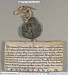 NLW Wynnstay Estate Records, Ystrad Marchell charter no.35 (front)