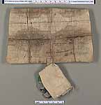 NLW Wynnstay Estate Records, Ystrad Marchell charter no.51 (back)