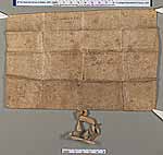 NLW Wynnstay Estate Records, Ystrad Marchell charter no.55 (back)