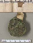 NLW Wynnstay Estate Records, Ystrad Marchell charter no.59 (seal)